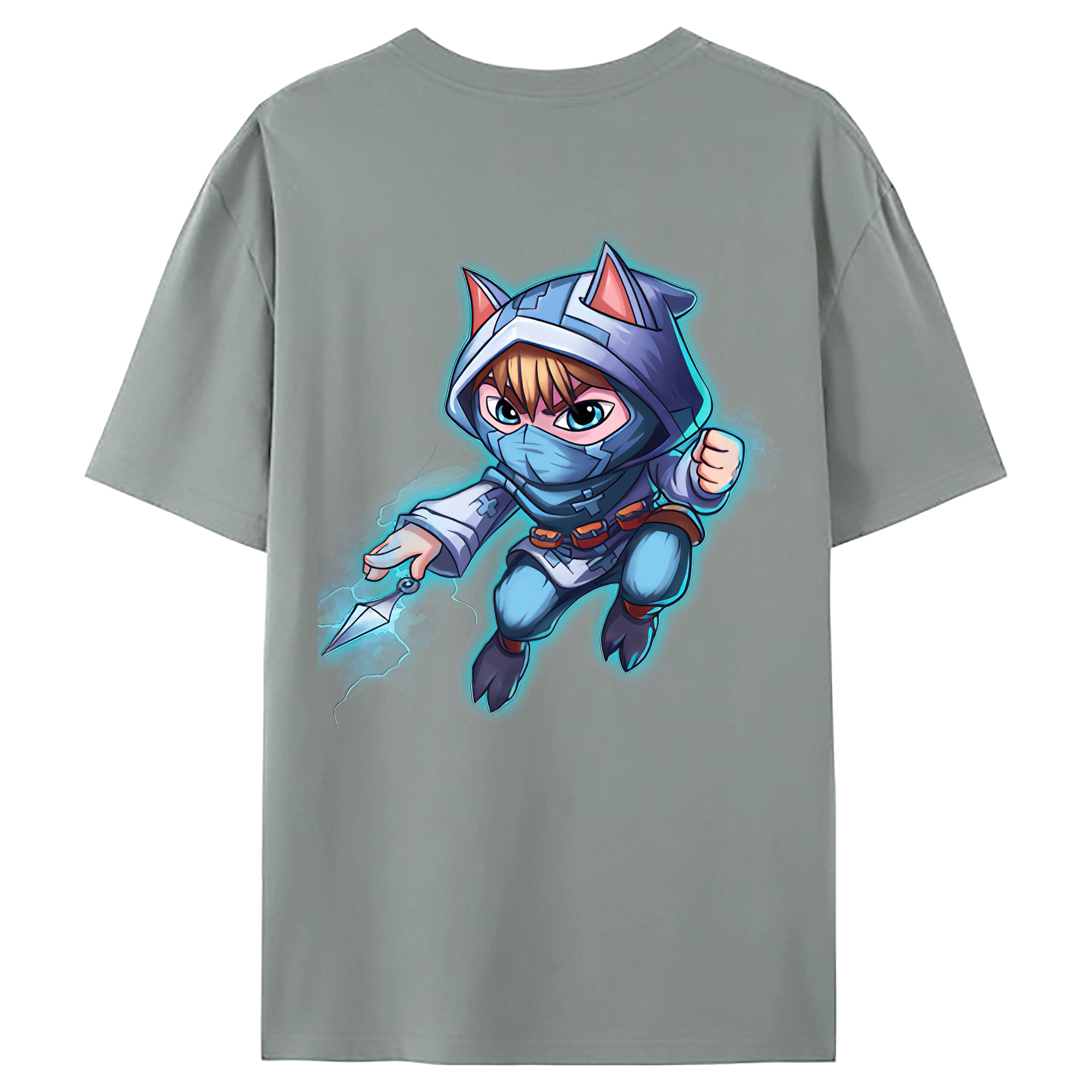 （画像用） リーグ・オブ・レジェンド League of Legends LOL 綿100％ メンズ半袖Tシャツ（バックプリント） 通気性